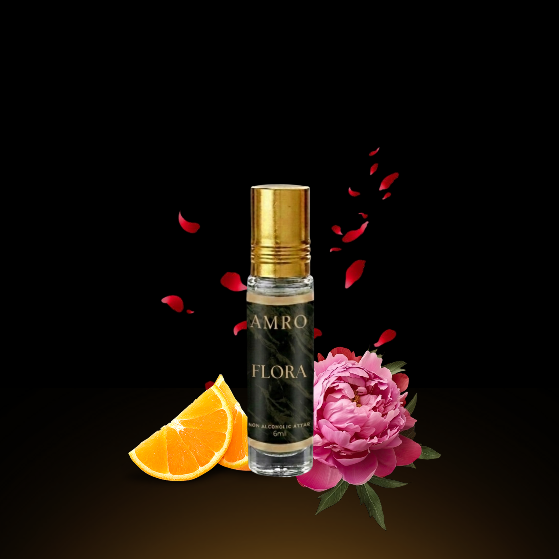 AMRO Flora Attar – Floral Long Lasting Perfume Oil for Women