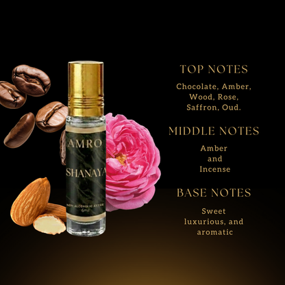AMRO Shanaya Attar Bottle – Soft Floral Premium Perfume Oil