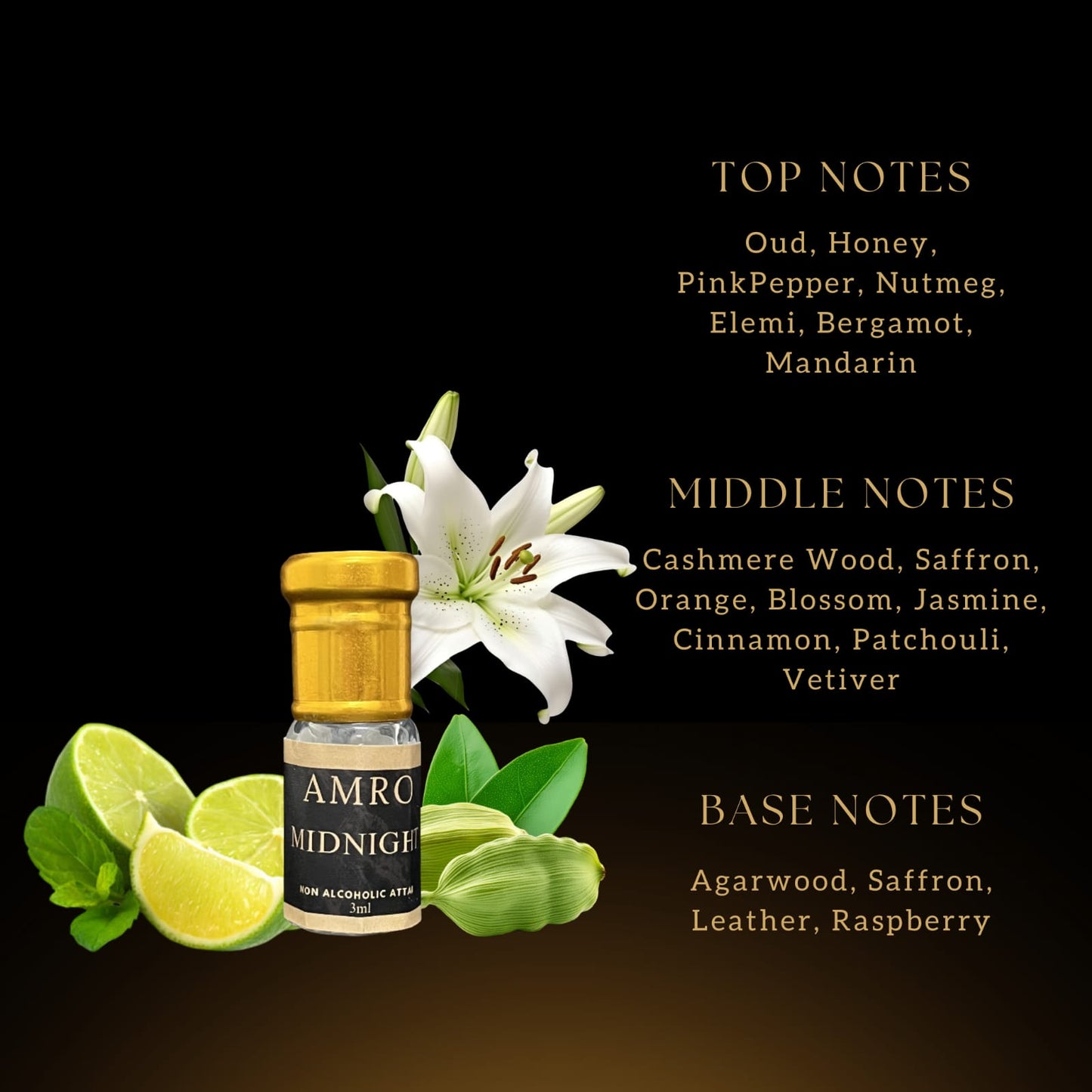 AMRO Signature Collection – 5 Premium Attars