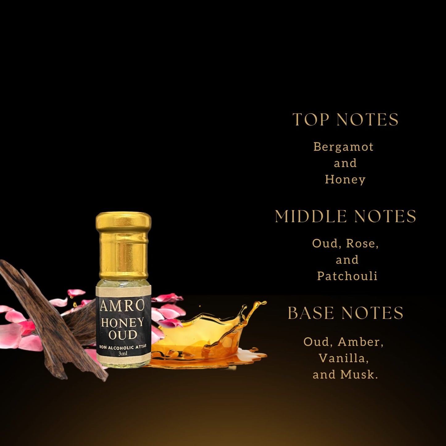 AMRO Arabian Oud Collection – 5 Premium Oud Attars